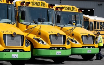 Electric School Buses Are Helping Students Breathe Easier 